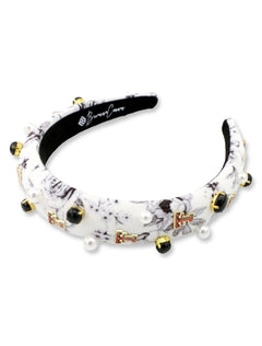 Texas Tech Floral Toile Logo Headband