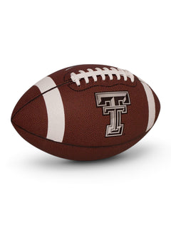 Nike Texas Tech Regulation Spiral-Tech Brown Football – Detail