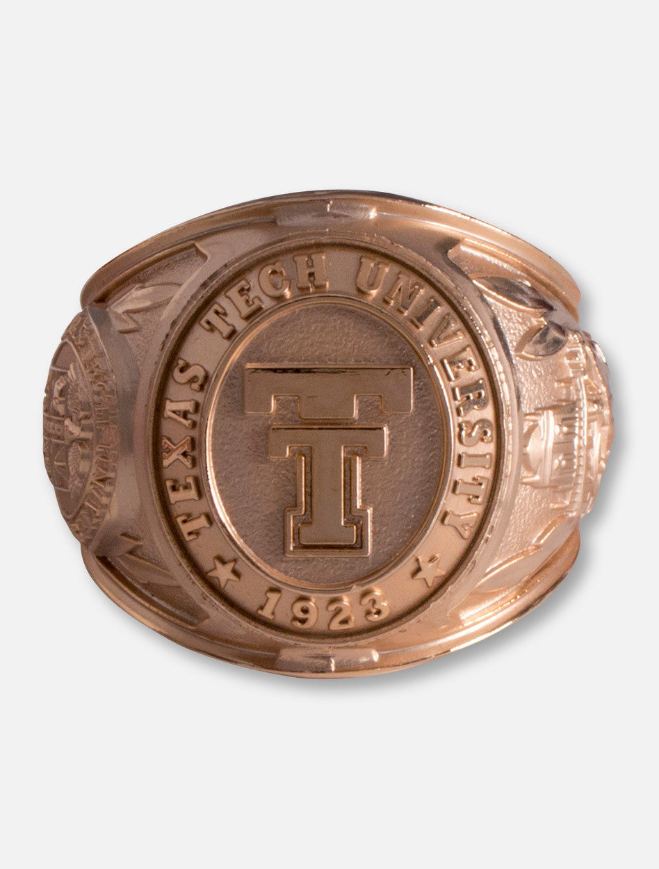 Texas Tech "Strive For Honor" Alumni Ring Paperweight