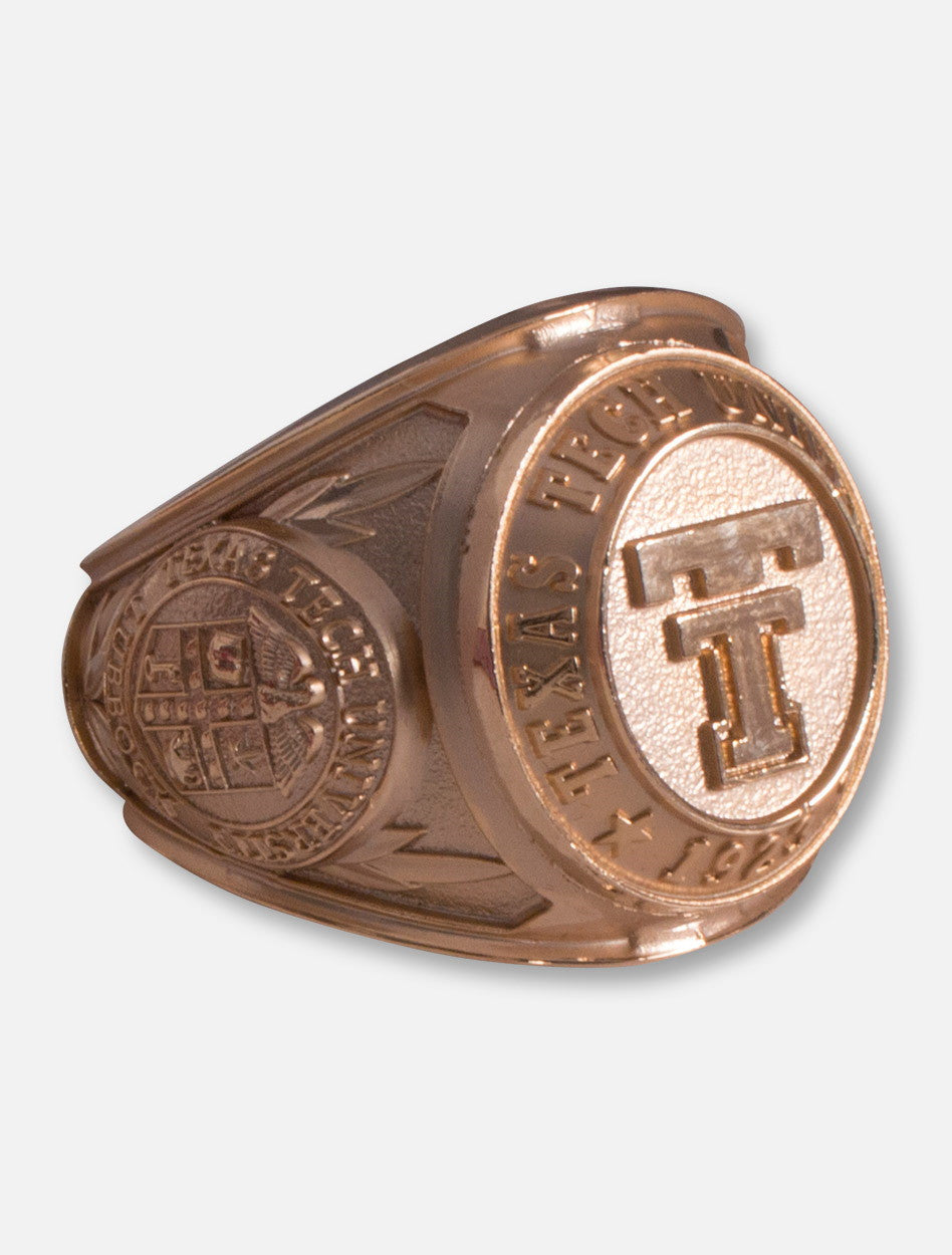 Texas Tech "Strive For Honor" Alumni Ring Paperweight