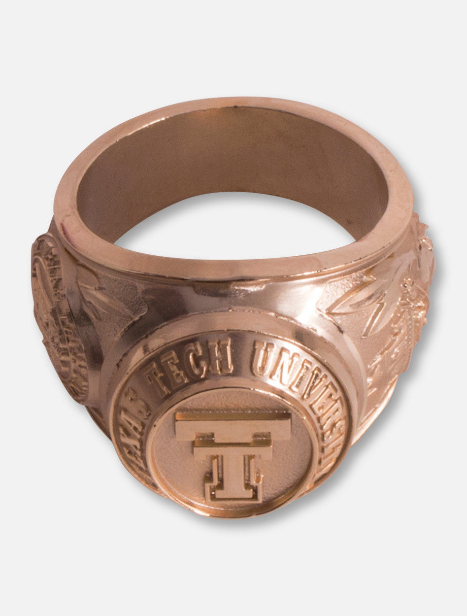 Texas Tech "Strive For Honor" Alumni Ring Paperweight