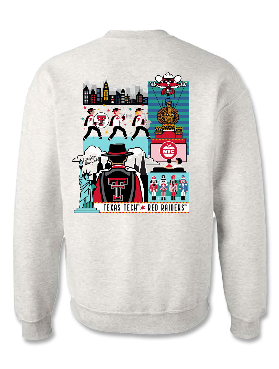 Texas Tech 2023 "Thanksgiving Parade" Crewneck Sweatshirt