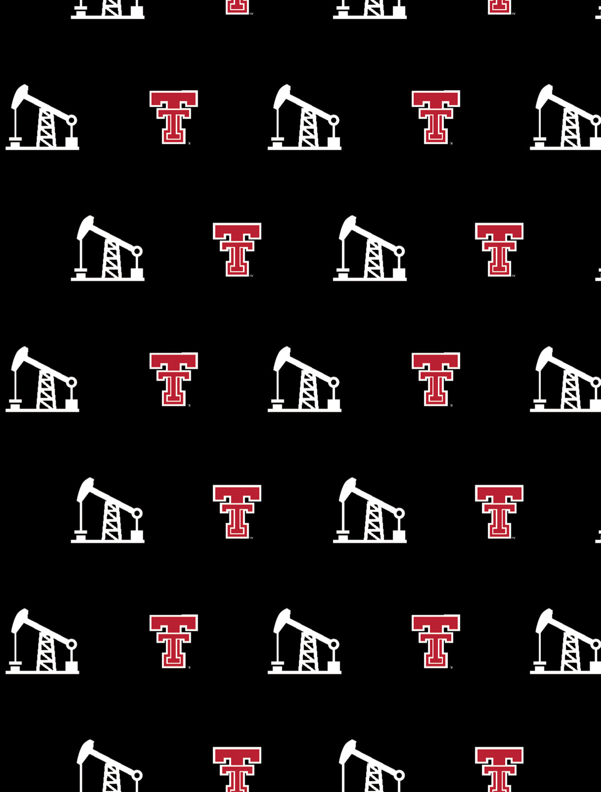 Texas Tech Dark Horse "Pumpjack Mentality" Premium Black Men's Polo