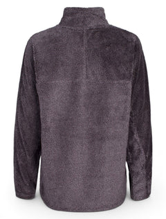 Pressbox Texas Tech "Shaggy" Grey Quarter Zip – Back view