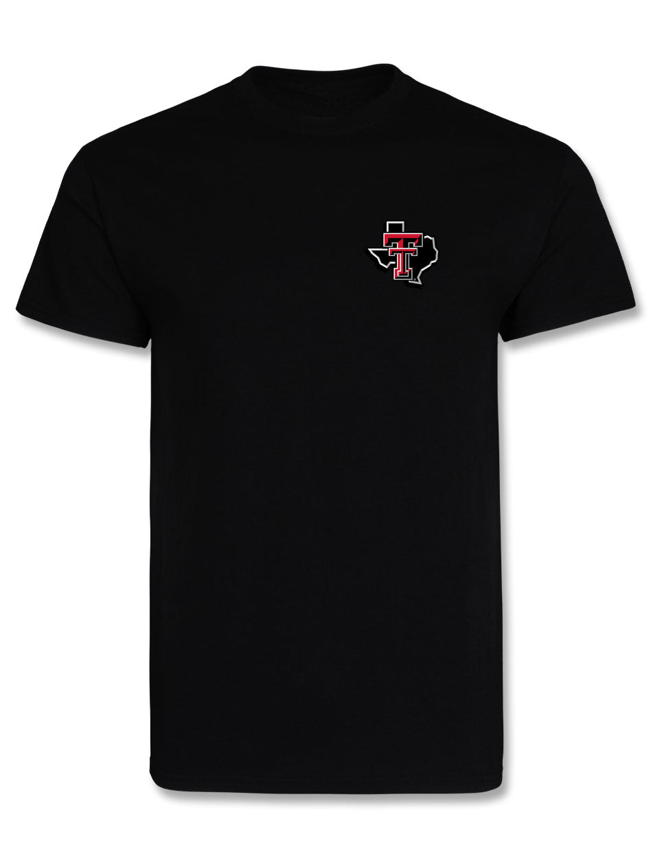 Texas Tech Tortillas Not A Crime on Black T-Shirt