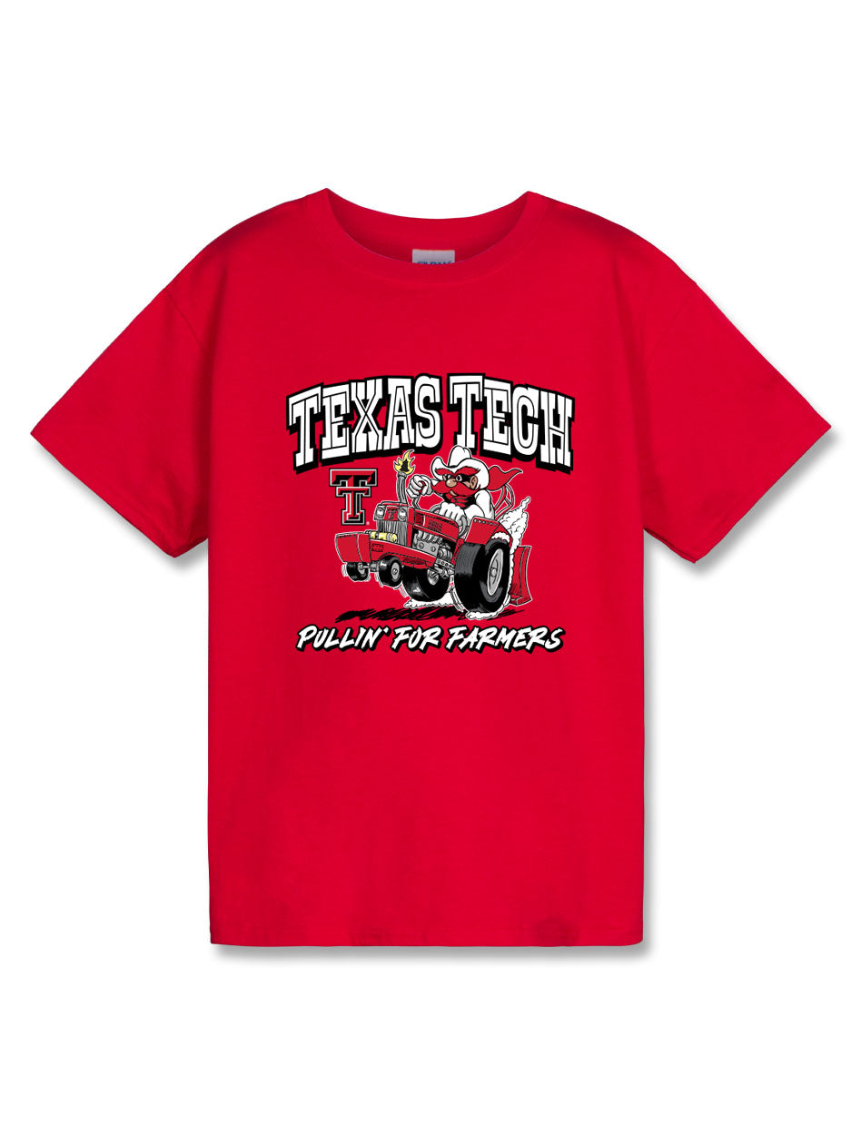 Texas Tech "Pullin' for Farmers" TODDLER T-shirt