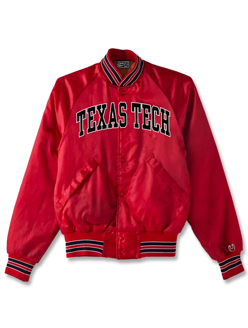 Texas Tech Dark Horse "Arch" Vintage Varsity Jacket