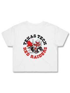 Texas Tech "Rough Riders" Crop Top