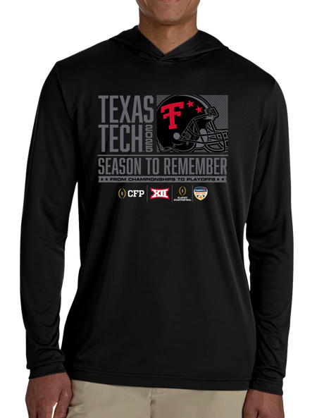 Texas Tech 2025 Football "Season To Remember" Athletic Hood