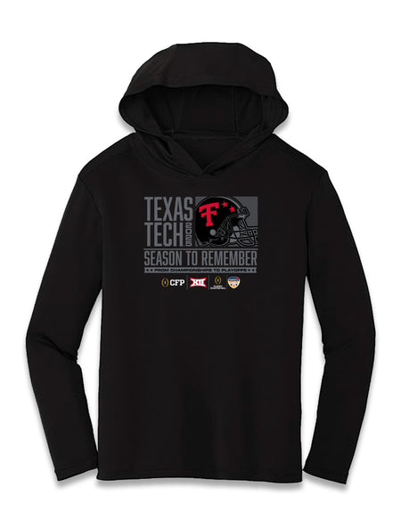 YOUTH Texas Tech 2025 Football "Season To Remember" Athletic Hood