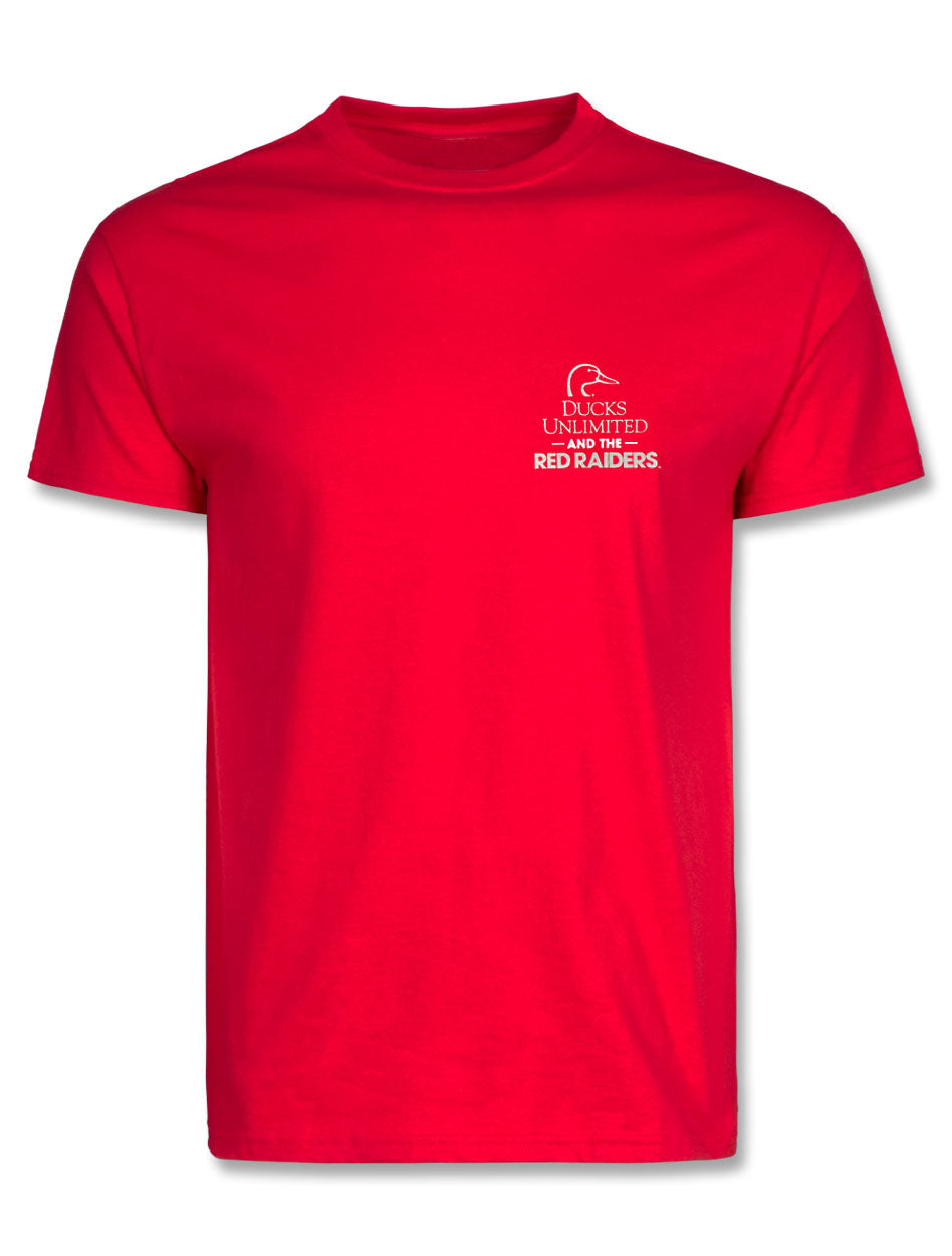 Texas Tech Ducks Unlimited "Single Duck" Short Sleeve Comfort T-Shirt