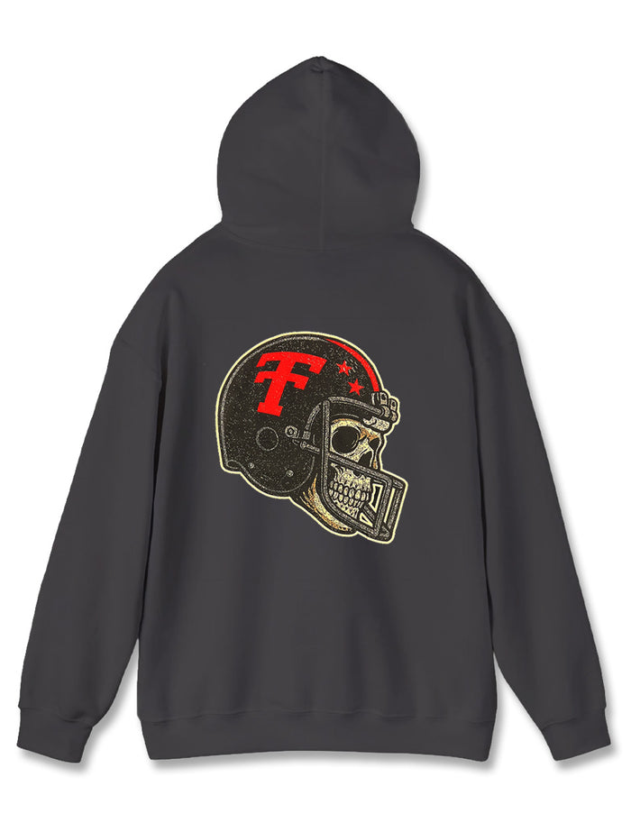 Texas Tech 100 Year "Helmet Skull & Bones" Hoodie