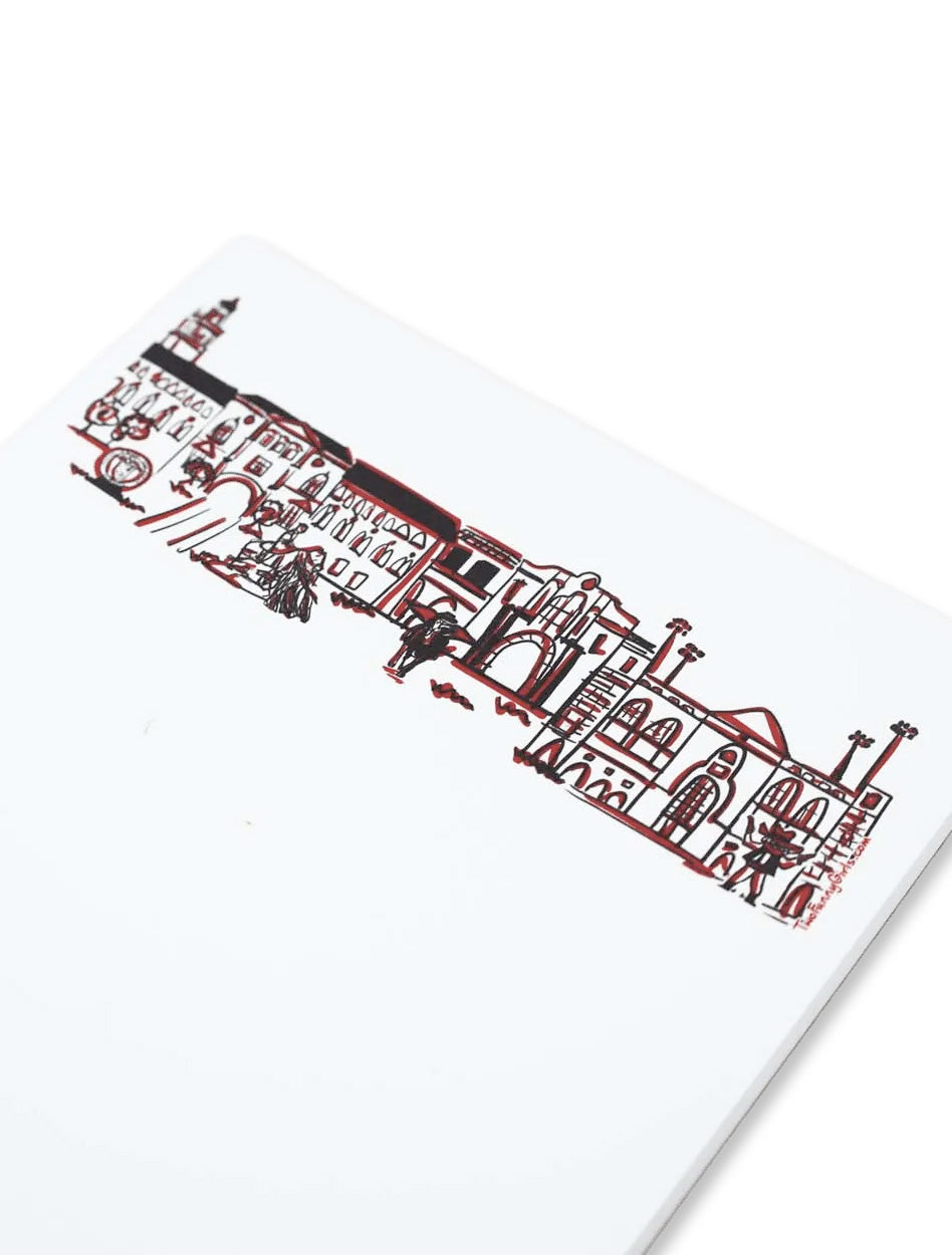 Texas Tech Campus "Skyline" Notepad
