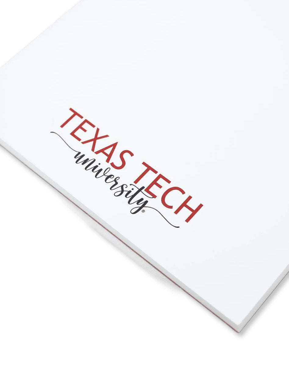 Texas Tech Campus "Skyline" Notepad