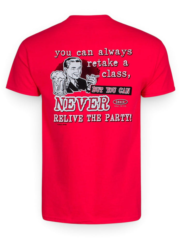 Smack Relive the Party Red T-Shirt - Texas Tech – Front view