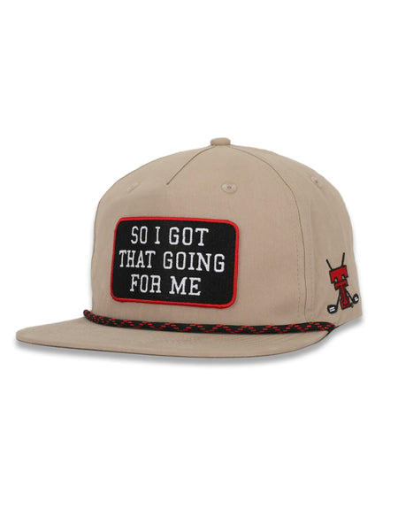 Texas Tech Dark Horse Golf "Got That" Patch Snapback Cap