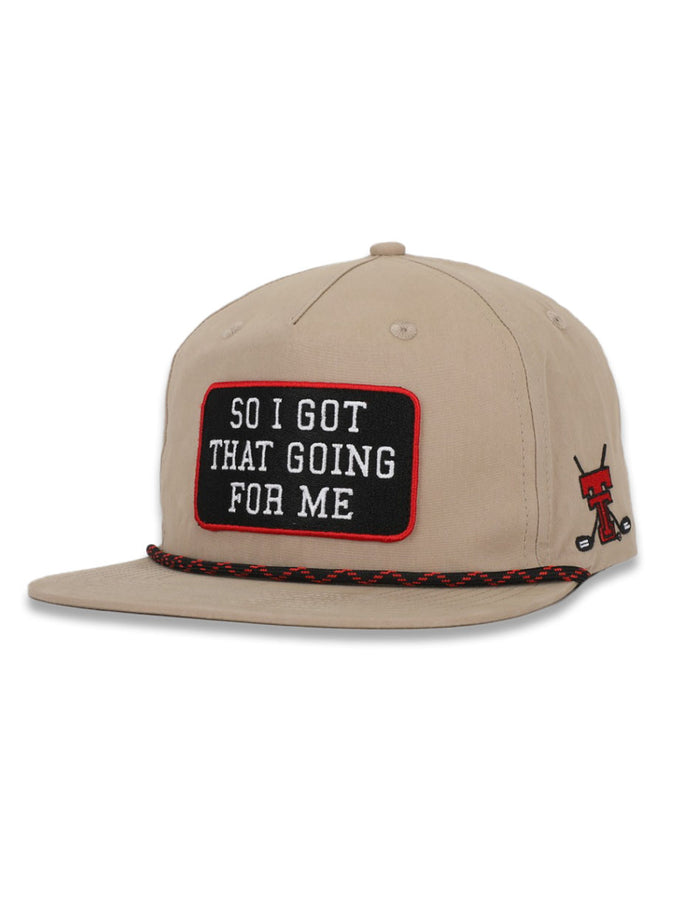 Texas Tech Dark Horse Golf "Got That" Patch Snapback Cap