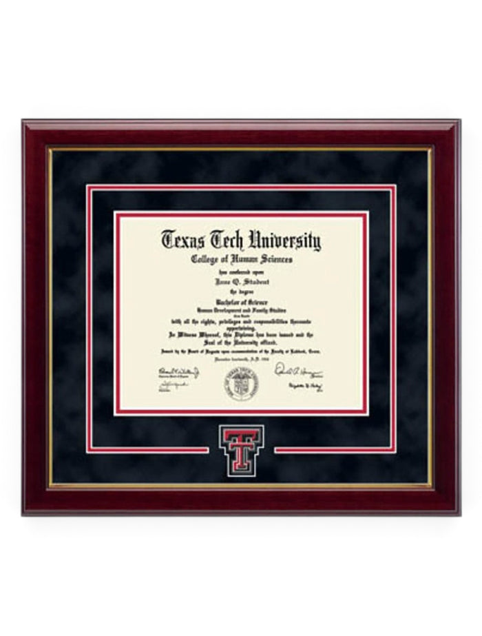 Spirit Medallion Gallery Diploma Frame C1 – Front view