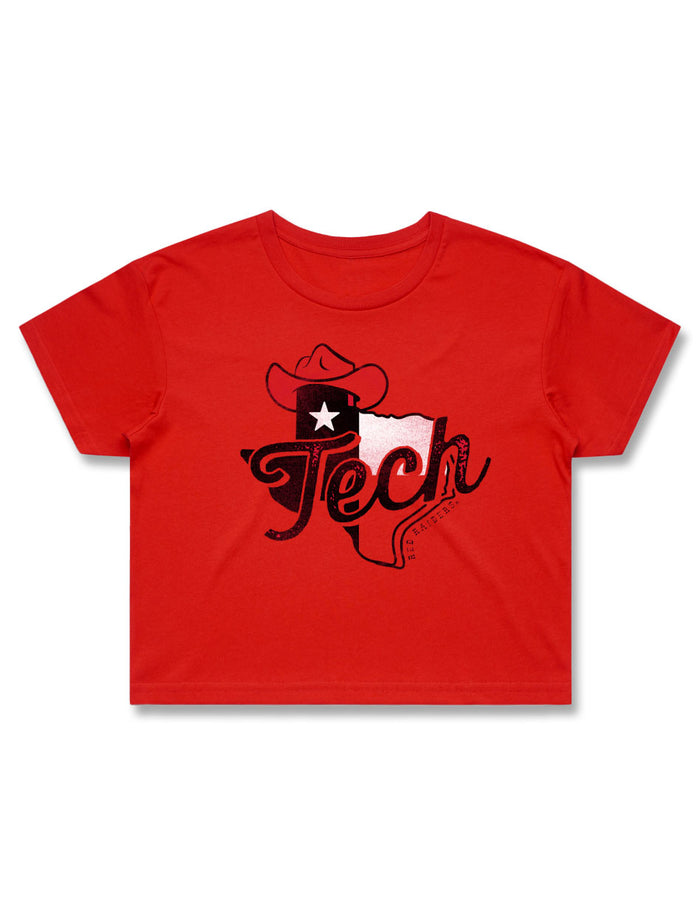 Texas Tech "Stetson State" Comfort Crop Top