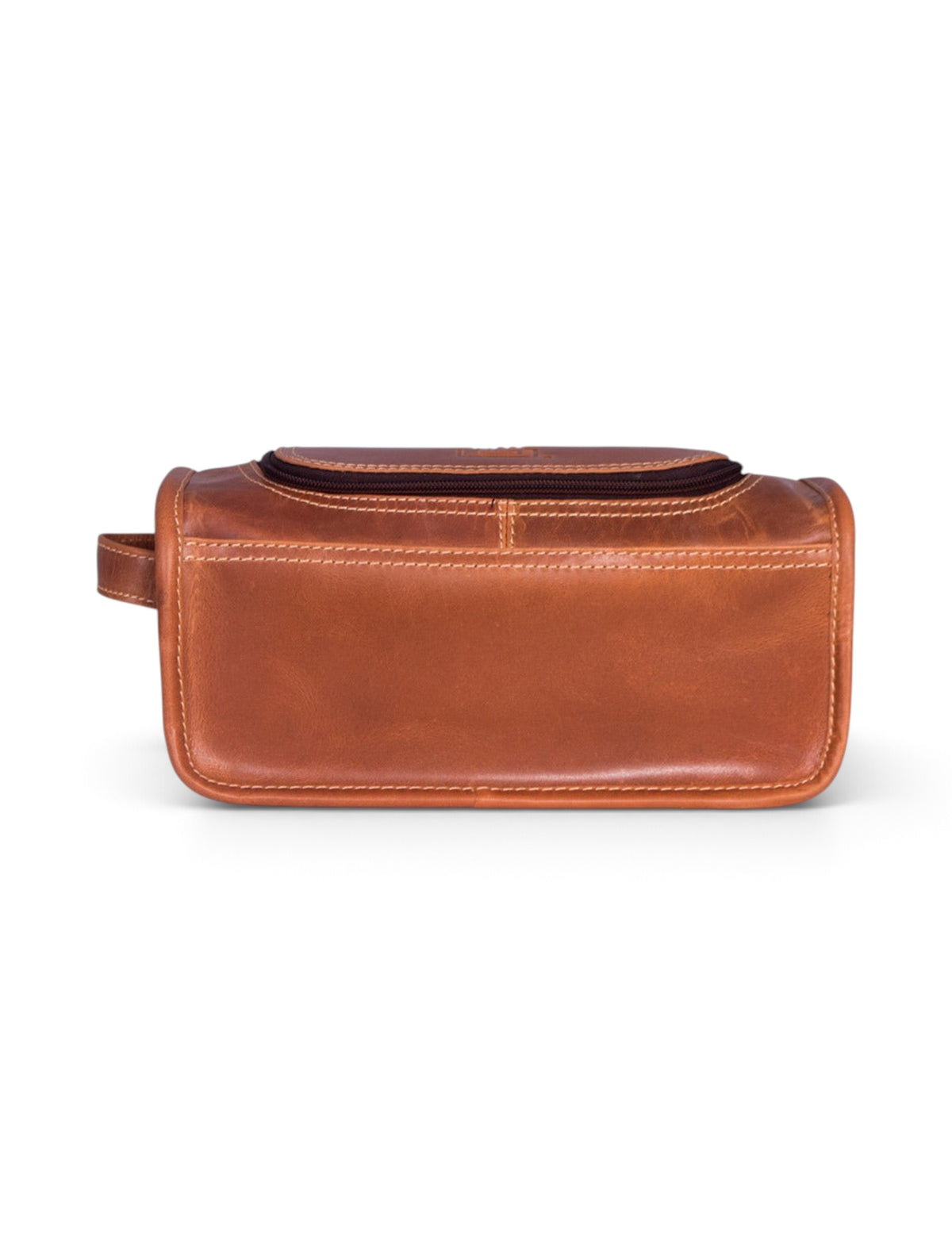Taylor Falls Texas Tech Tan Travel Kit – Back view