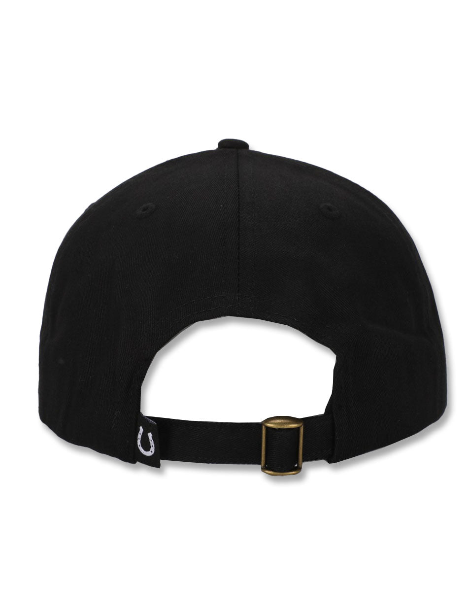 Dark Horse Texas Tech "Chenille Block" Black Adjustable Cap