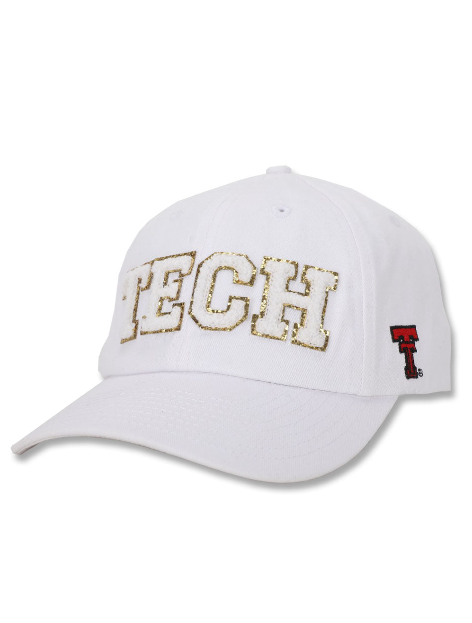 Dark Horse Texas Tech "Chenille Block" Adjustable Cap