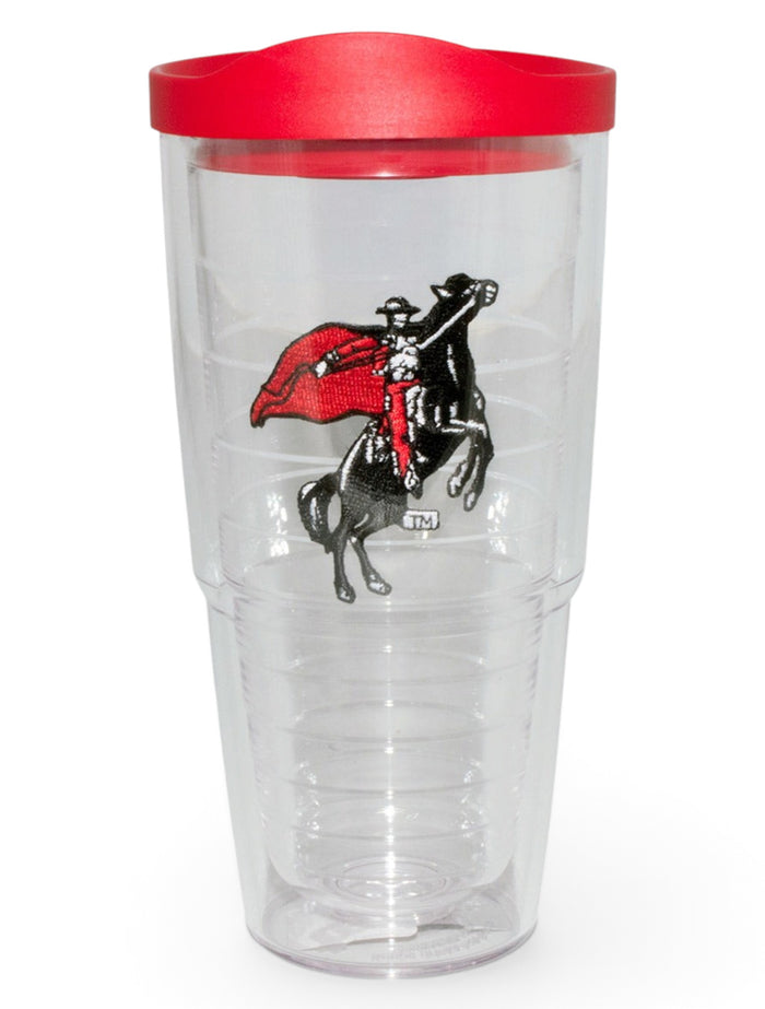 Tervis Texas Tech Masked Rider on Large Travel Tumbler – Red front view