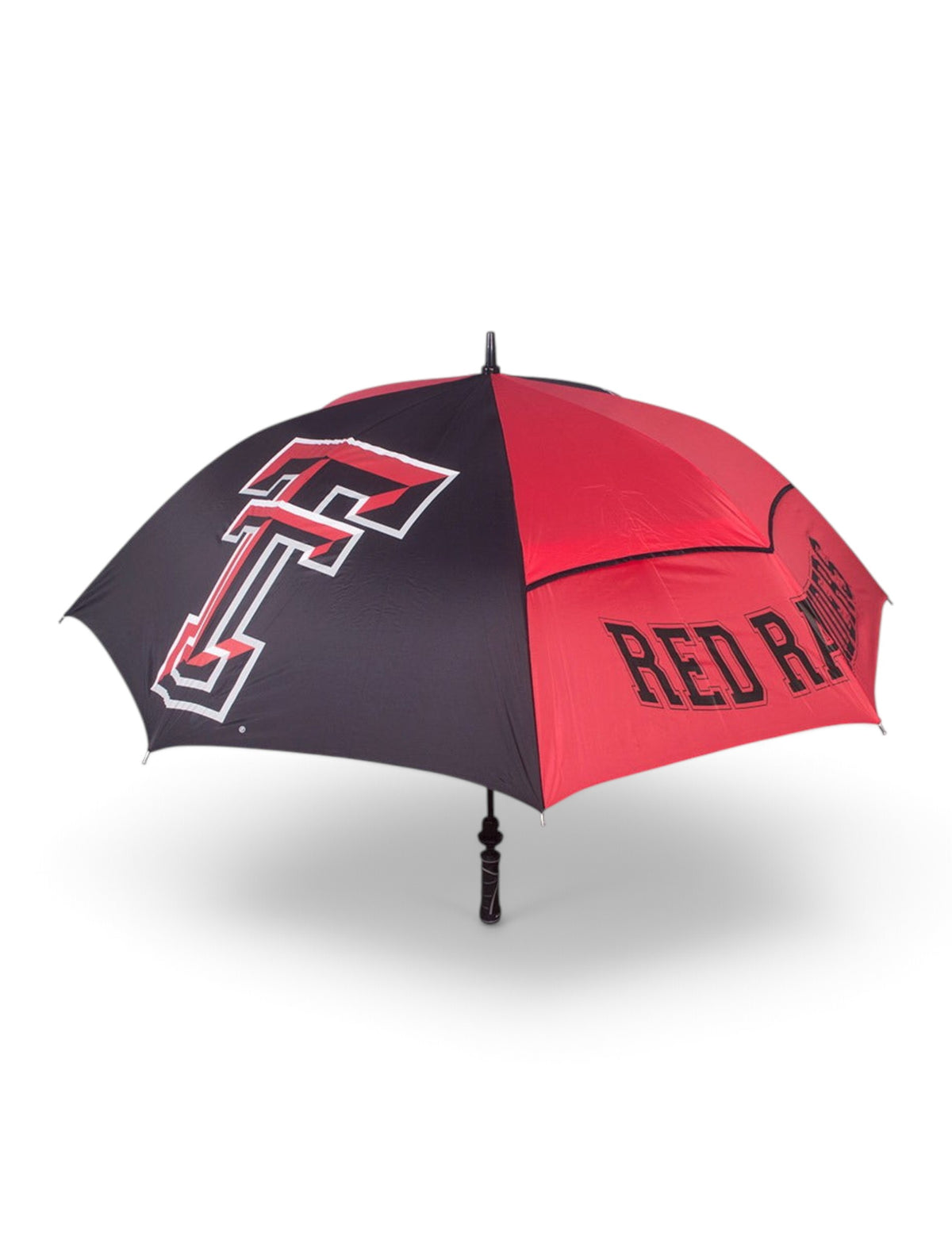 Texas Tech 62" Hybrid Black Umbrella – Detail