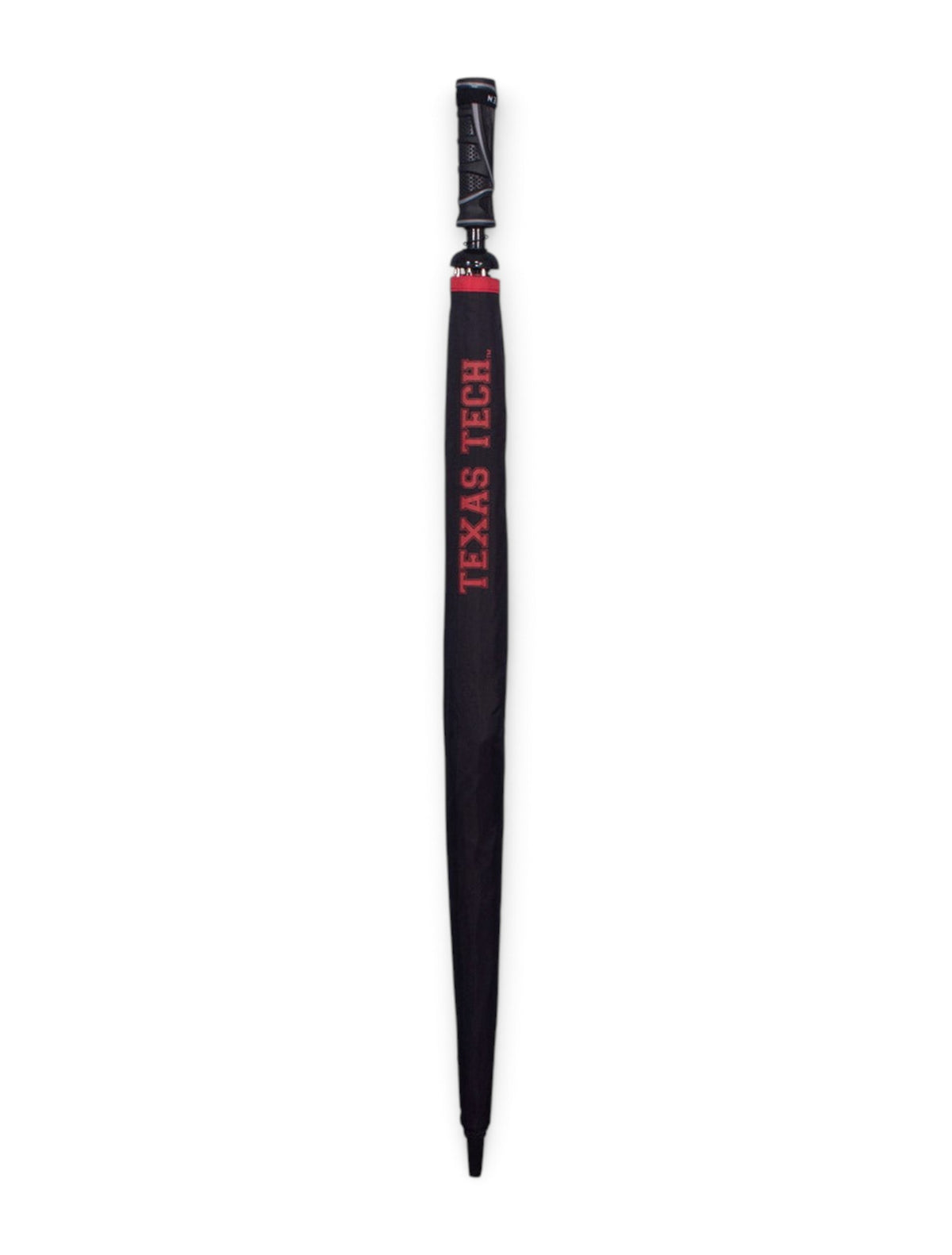 Texas Tech 62" Hybrid Black Umbrella – Image 4 view