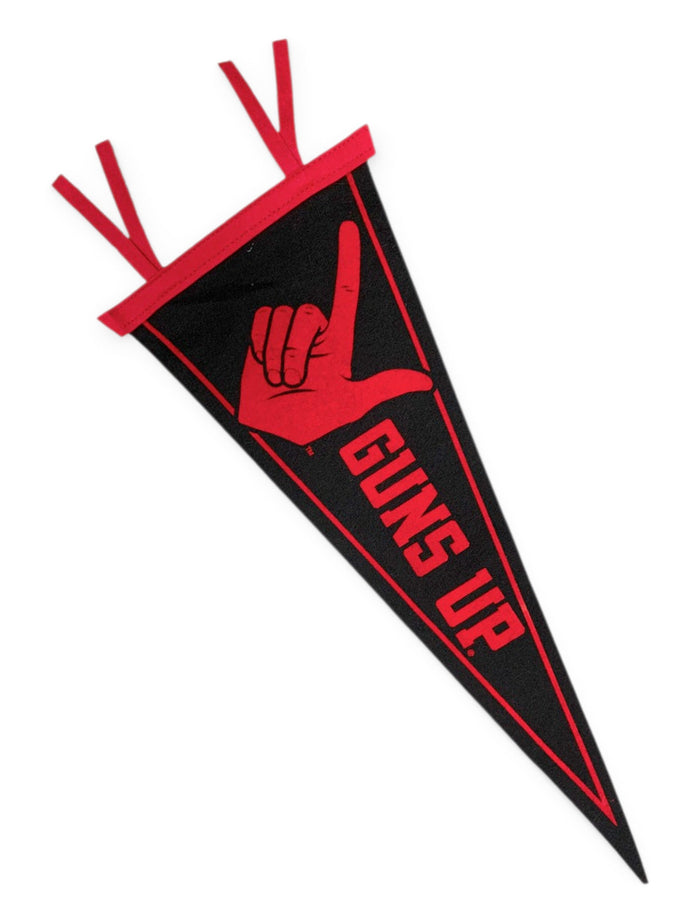 Texas Tech Red Raiders Guns Up flocked pennant