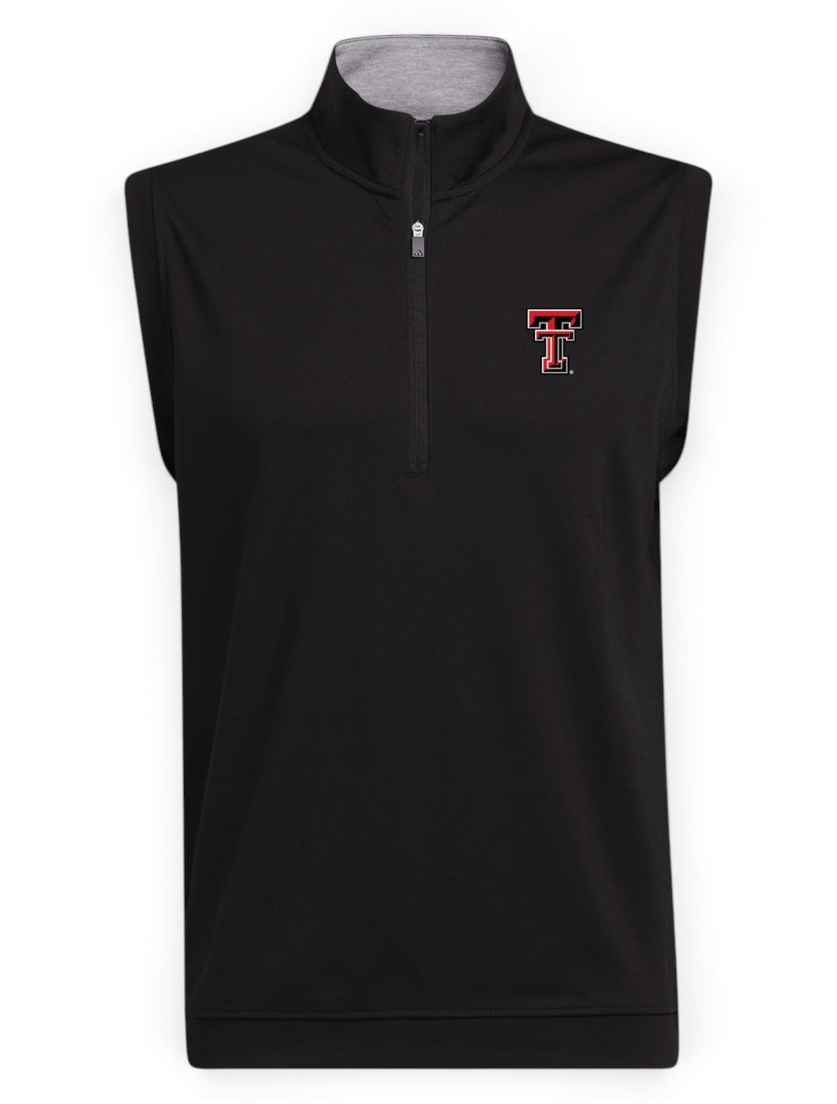 Texas Tech Adidas "Elevated" Quarter Zip Vest – Front view