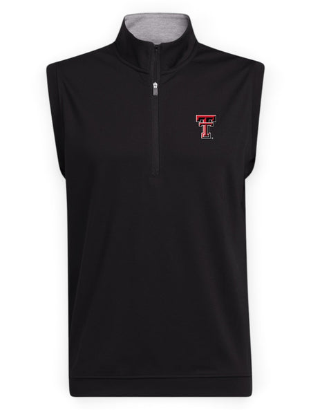 Texas Tech Adidas "Elevated" Quarter Zip Vest – Front view