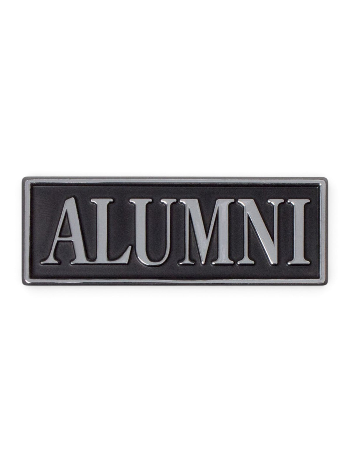 Texas Tech Alumni Black & Chrome Car Emblem – Front view