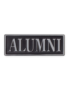 Texas Tech Alumni Black & Chrome Car Emblem – Front view