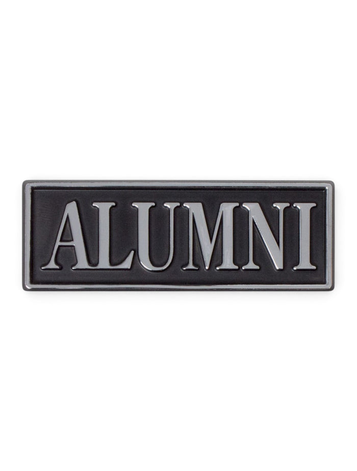 Texas Tech Alumni Black & Chrome Car Emblem – Front view