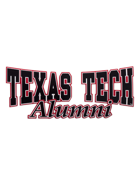 Texas Tech Alumni Decal – Front view