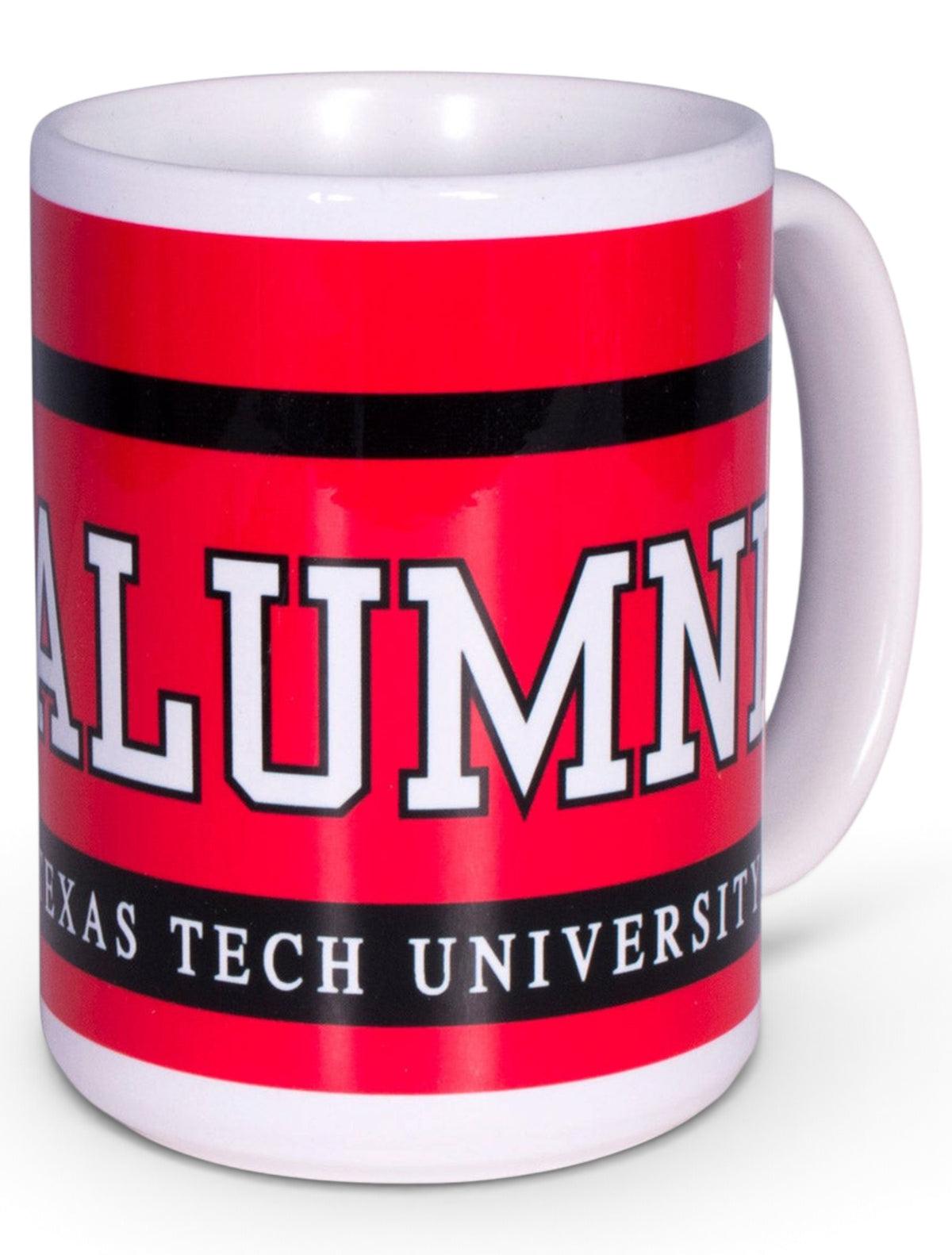 Texas Tech Alumni Red Coffee Mug – Back view