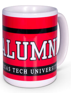 Texas Tech Alumni Red Coffee Mug – Back view