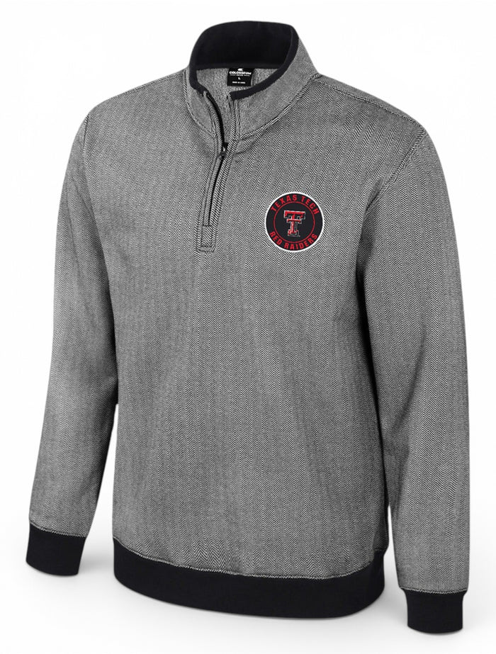 Texas Tech Arena "Earth To" 1/4 Zip Jacket – Front view