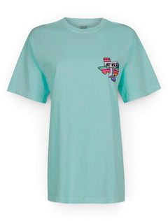 Texas Tech Baja Blanket Stack  T-Shirt – Detail