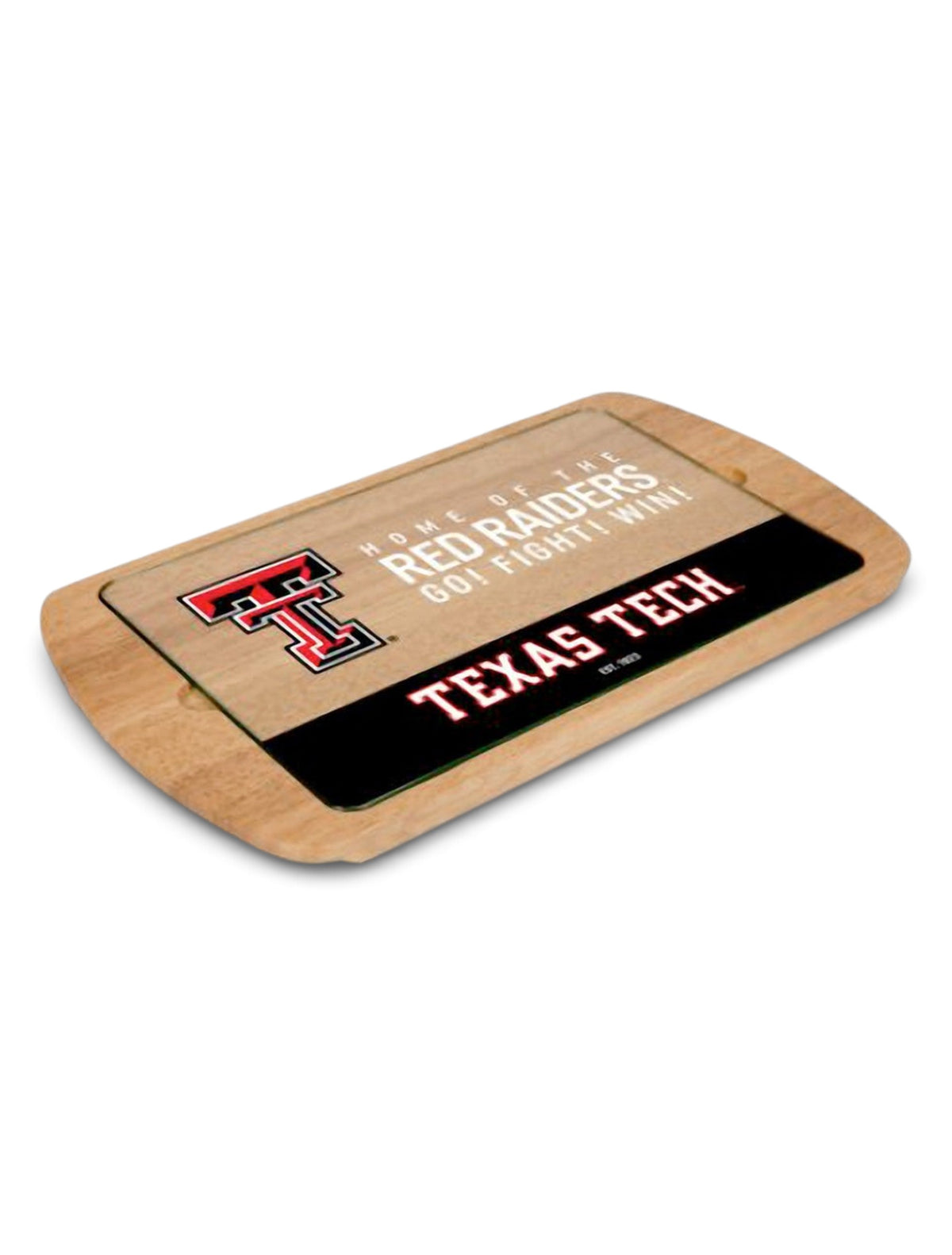 Texas Tech "Billboard Serving Tray"/Charcuterie Board – Front view