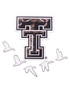 Texas Tech Camo Double T and Water Fowl – Front view