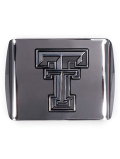 Texas Tech Chrome Plated Double T Hitch Cover – In room