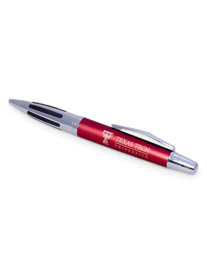 Texas Tech Cross Gift Box with Red Pen – Front view