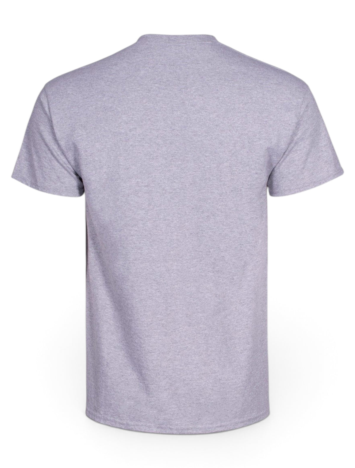 Texas Tech Dad in Oval on Heather Grey T-Shirt – Back view
