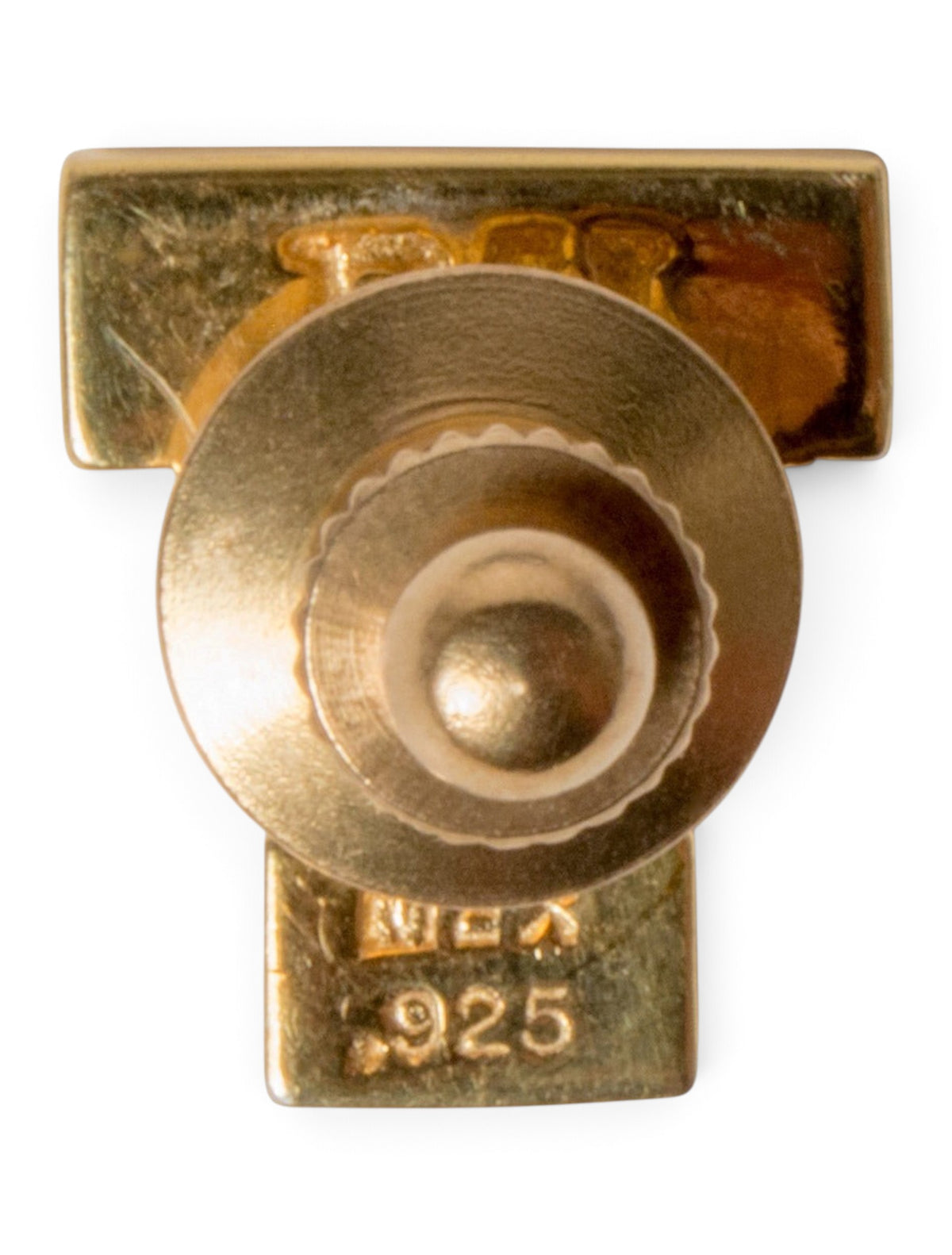 Texas Tech DaynaU Double T Gold Pin – Detail