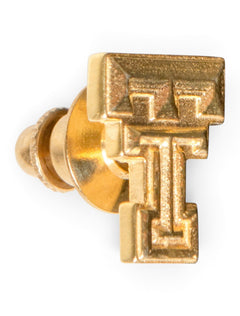 Texas Tech DaynaU Double T Gold Pin – On model