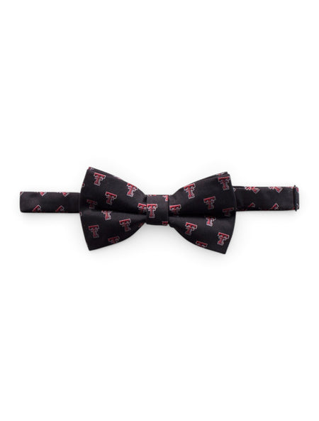 Texas Tech Double T Black Bowtie – Front view