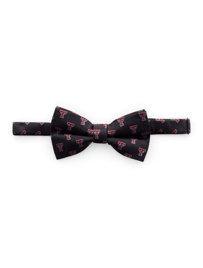 Texas Tech Double T Black Bowtie – Front view