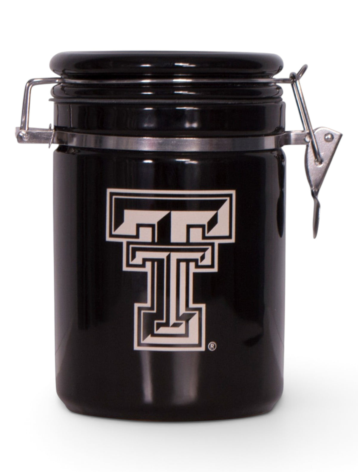 Texas Tech Double T Black Canister – In room
